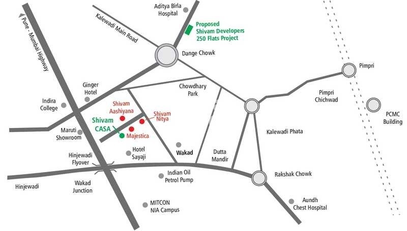 Shivam Casa Location Image