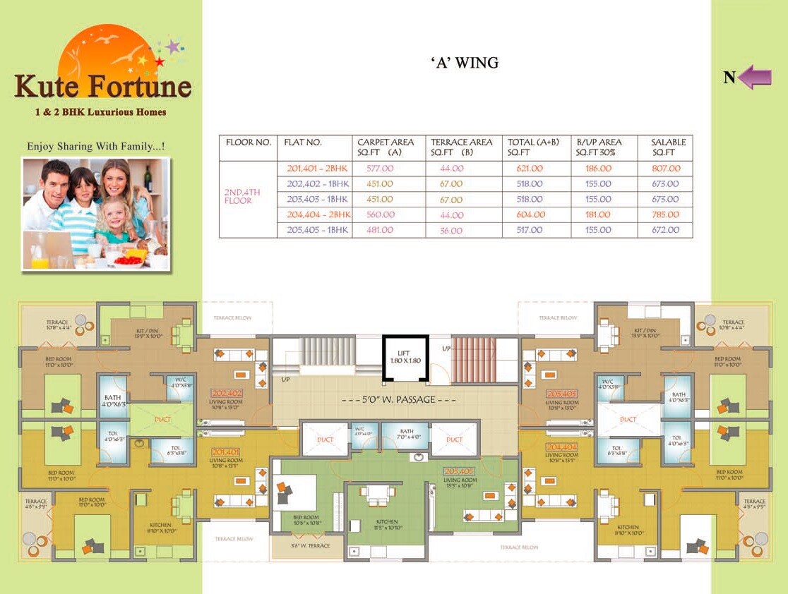 Shivkailas Kute Fortune Floor Plans