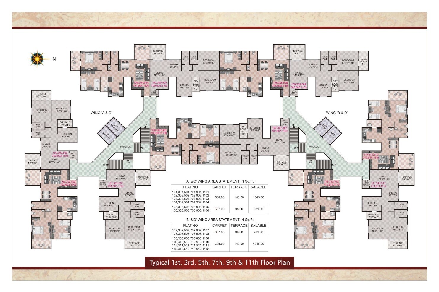 Shree Anand Royal Court Floor Plans 1