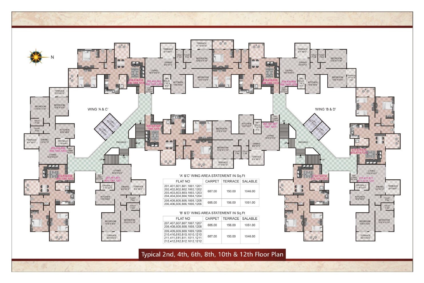Shree Anand Royal Court Floor Plans 2