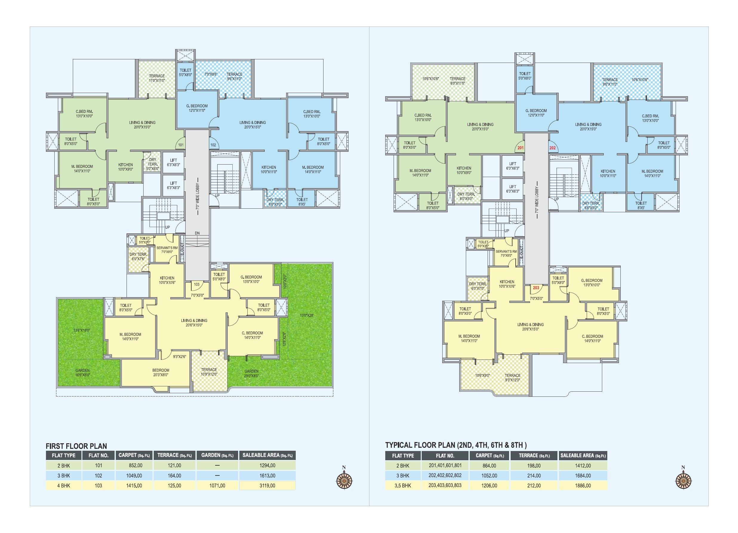 Shree Balaji Infinity Floor Plans 2