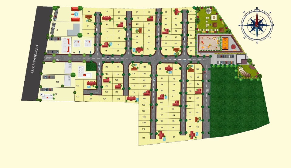 Shree Chakradhar Kanchan City Master Plan Image