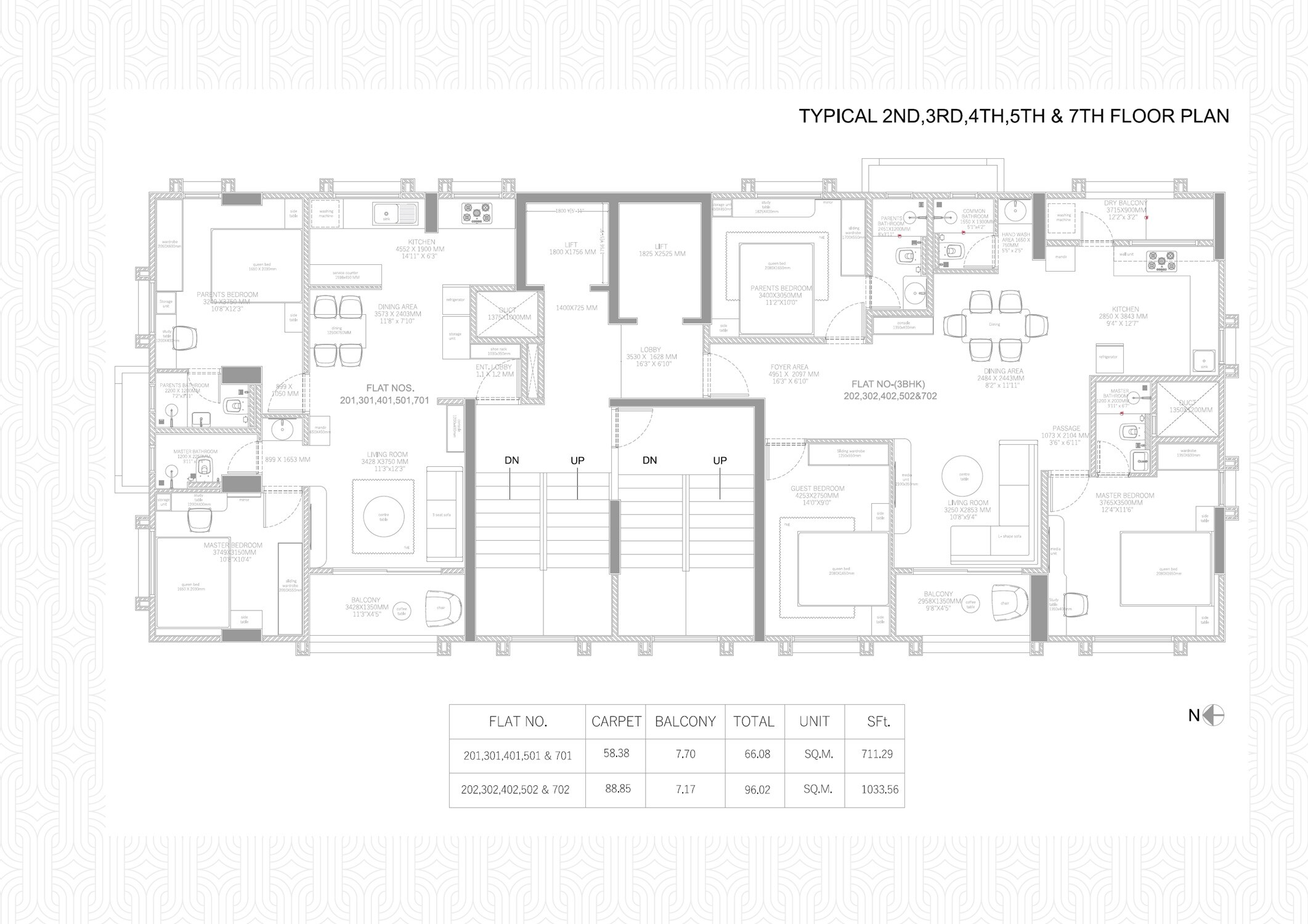 Shree Datta Girnar Floor Plans