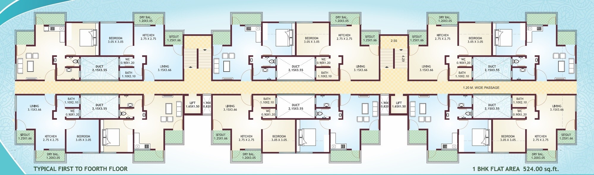 Shree Devraj Nisarg Floor Plans
