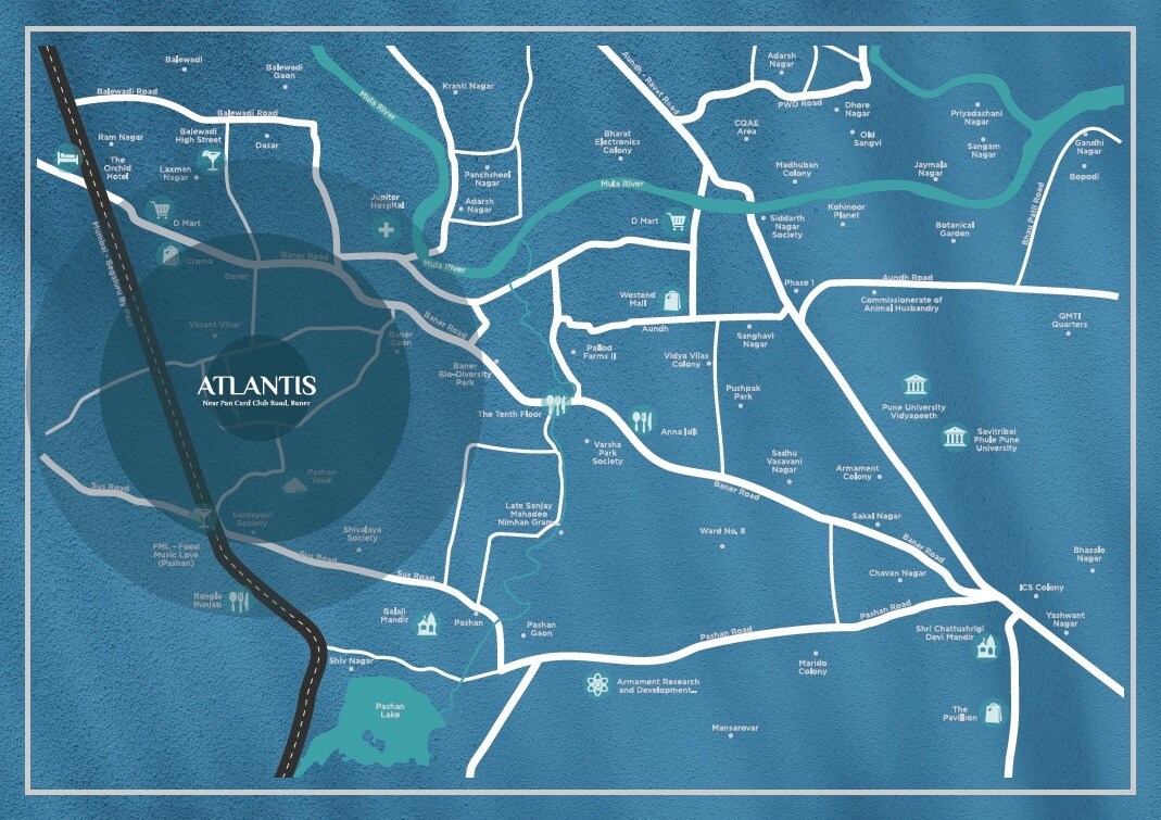 Shree Ganesh Atlantis Location Image