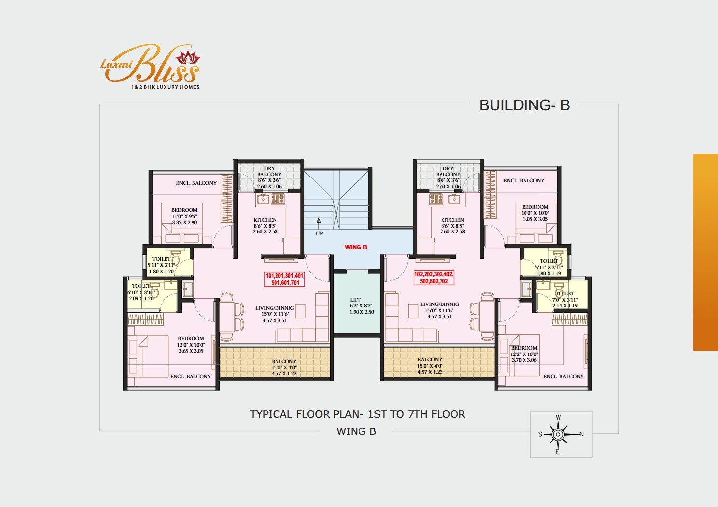Shree Laxmi Bliss Floor Plans 1