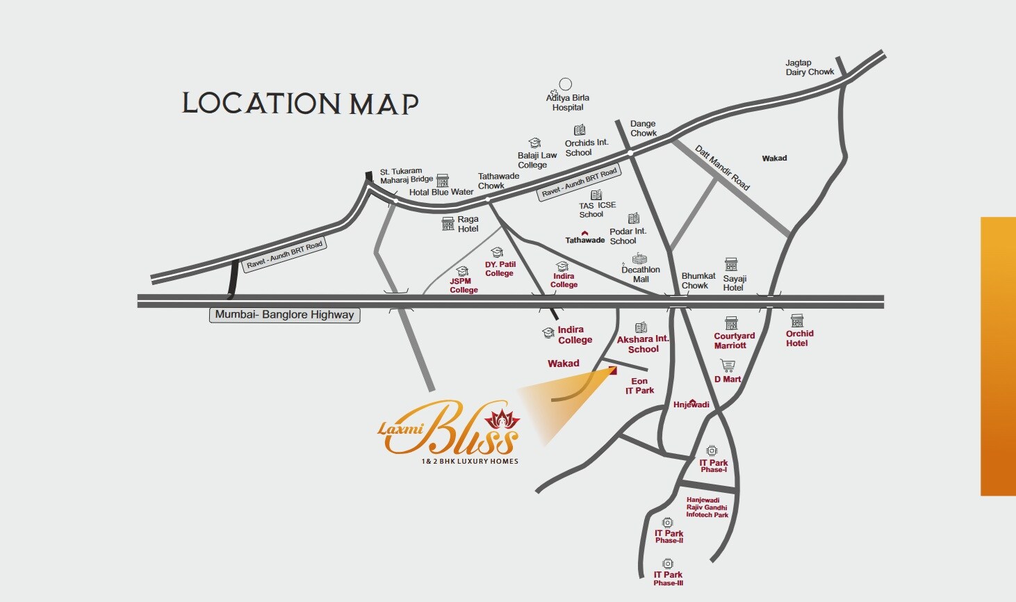 Shree Laxmi Bliss Location Image