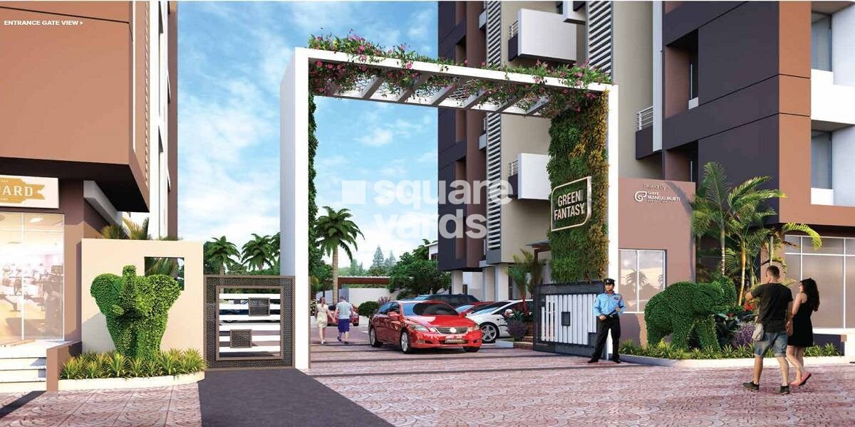 Shree Mangalmurti Green Fantasy