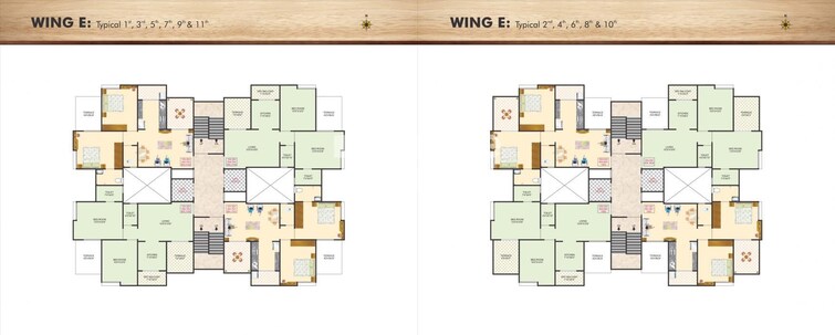 Shree Manibhadra Rose Wood Park Floor Plans 1