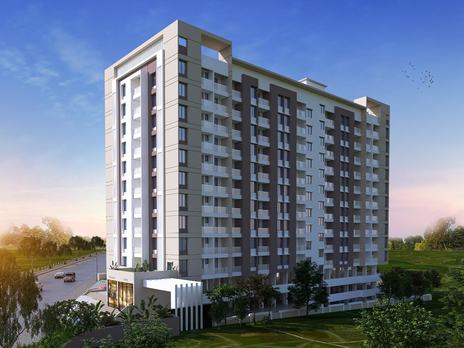 Shree Nakshtra Nandanvan Apartment Exteriors