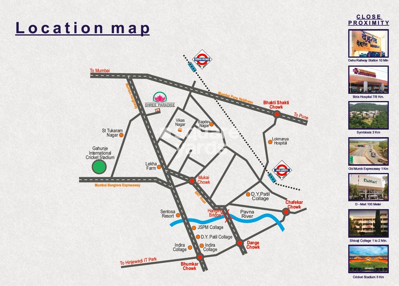 Shree Paradise Apartments Location Image