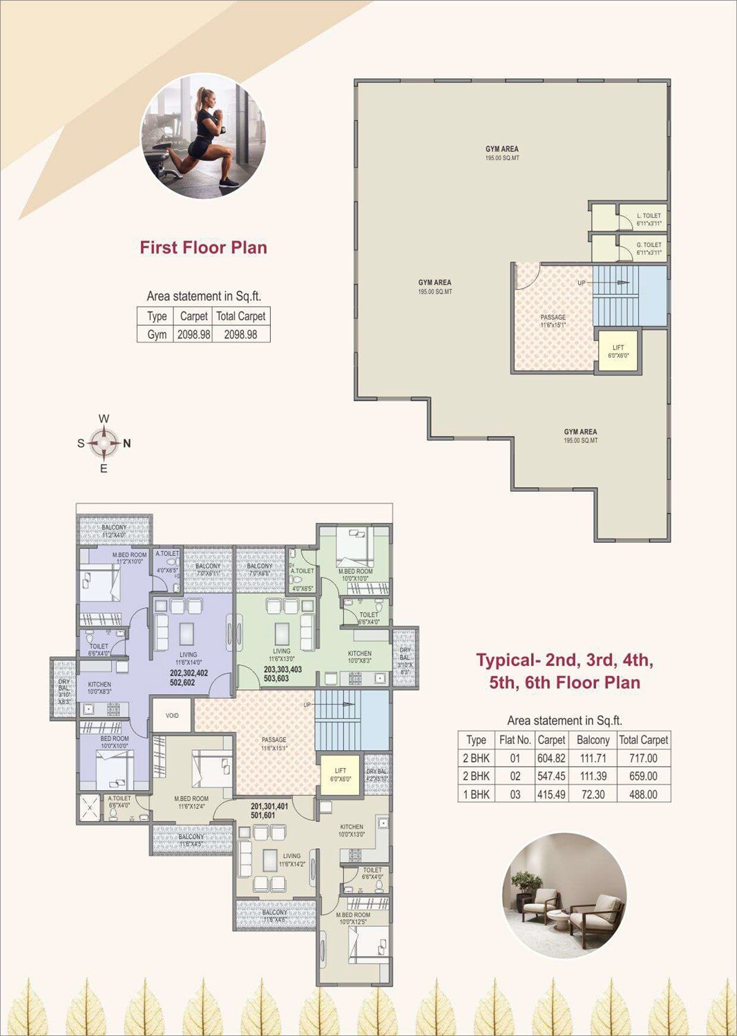 Shree Rekha Devi Heritage Floor Plans