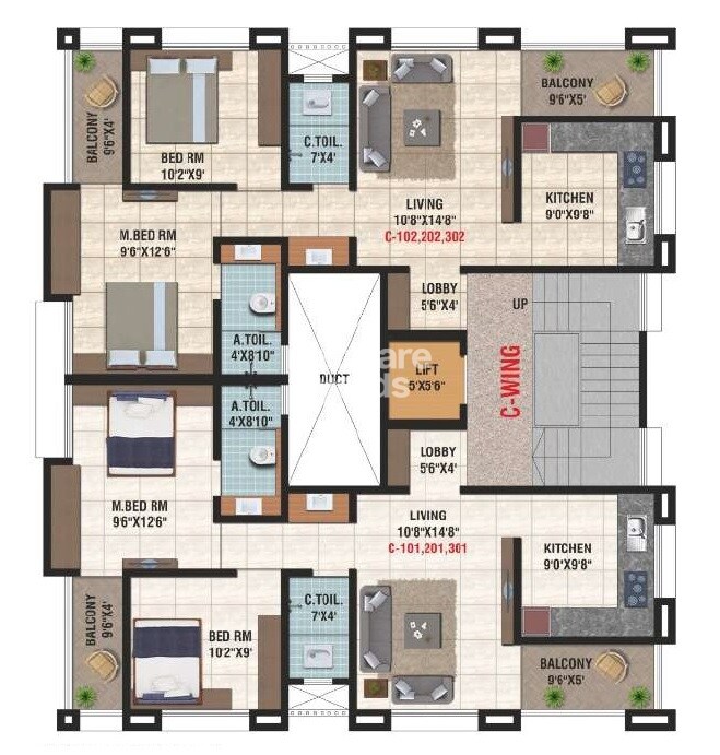 Shree Sai Paradise Dehu Floor Plans