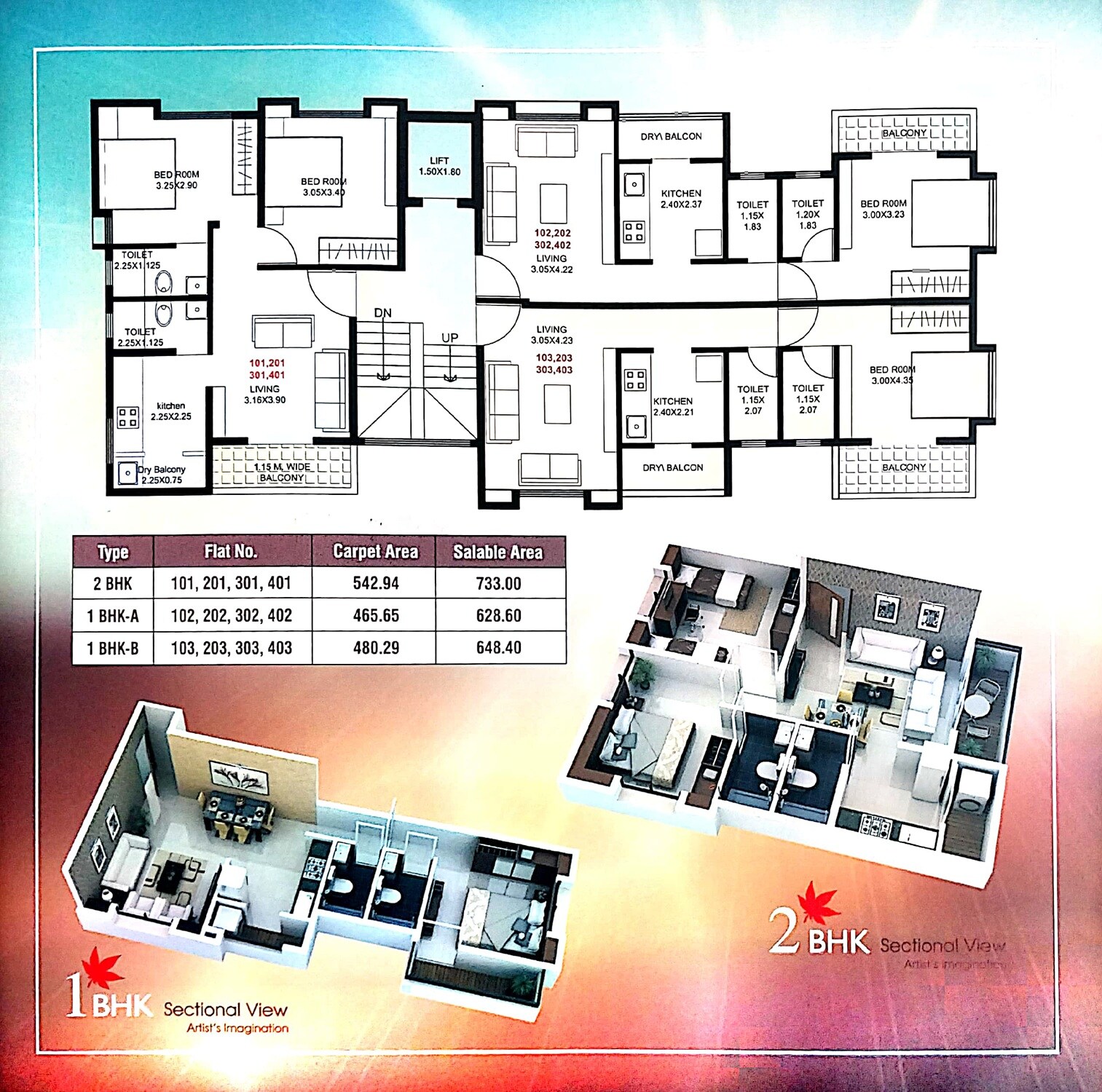 Shree Sai Samarth Residency Floor Plans