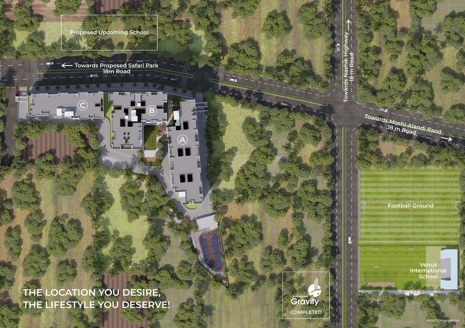 Shree Shankeshwar Sparsh Master Plan 1