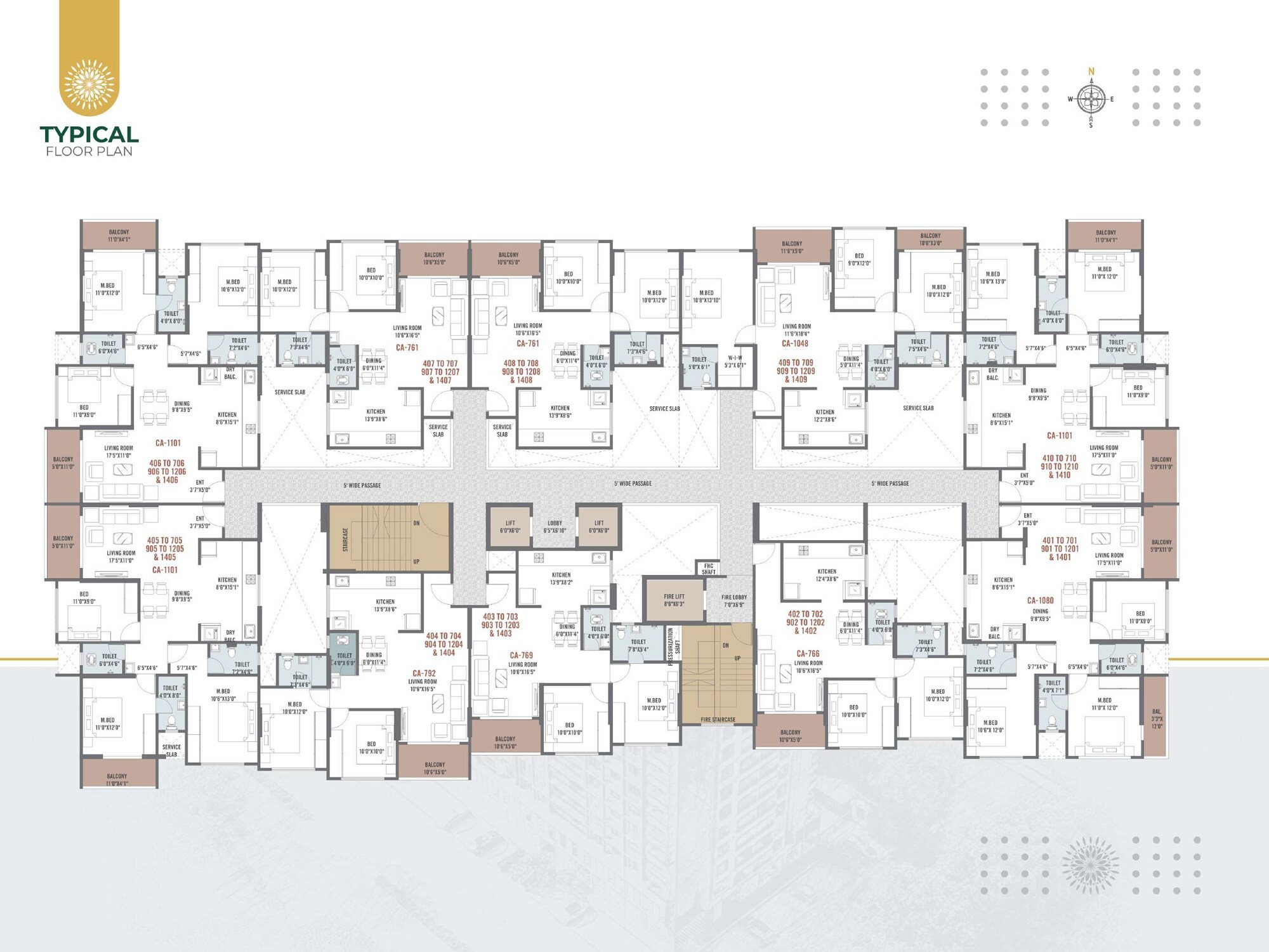 Shree Tathastu Floor Plans