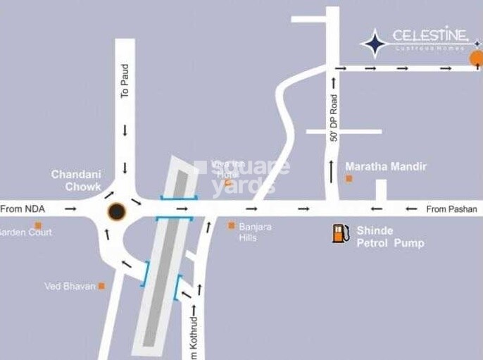 Shree Venkatesh Celestine Location Image