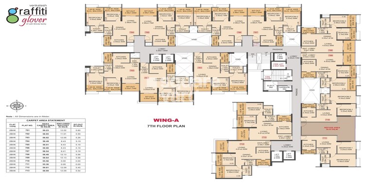 Shree Venkatesh Graffiti Glover Floor Plans 2