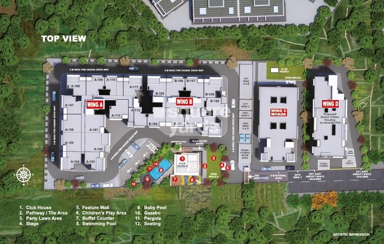 Shree Venkatesh Graffiti Glover Master Plan Image