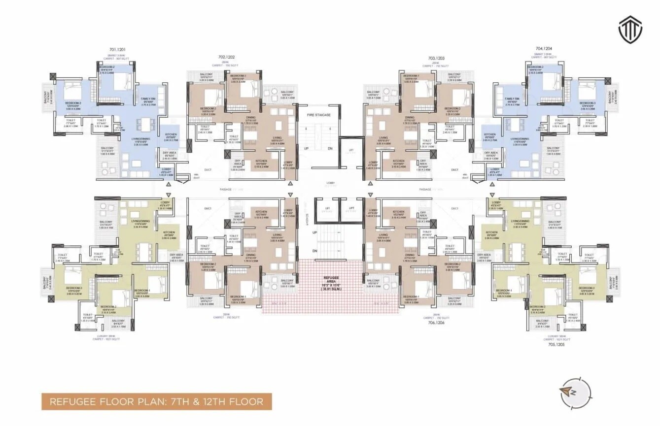 Shree Venkatesh Mi Casa Floor Plans