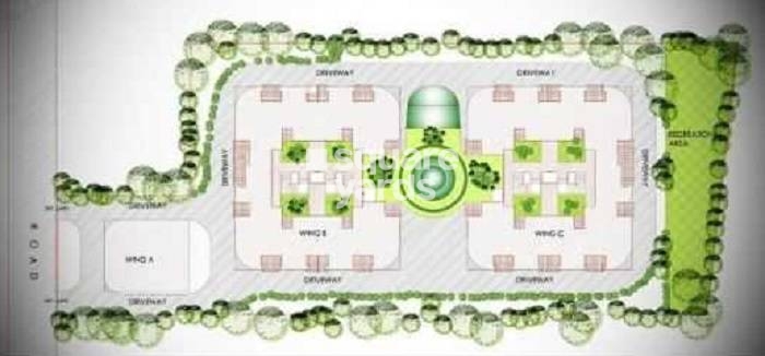 Shree Vishnu Crossing Greens The Residences Master Plan Image