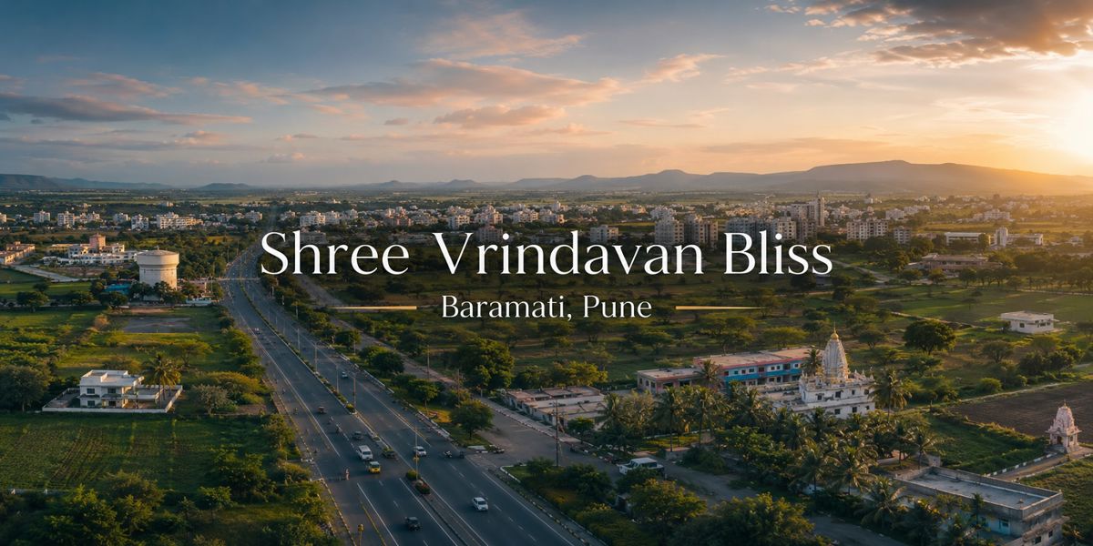 Shree Vrindavan Bliss residential project in Baramati