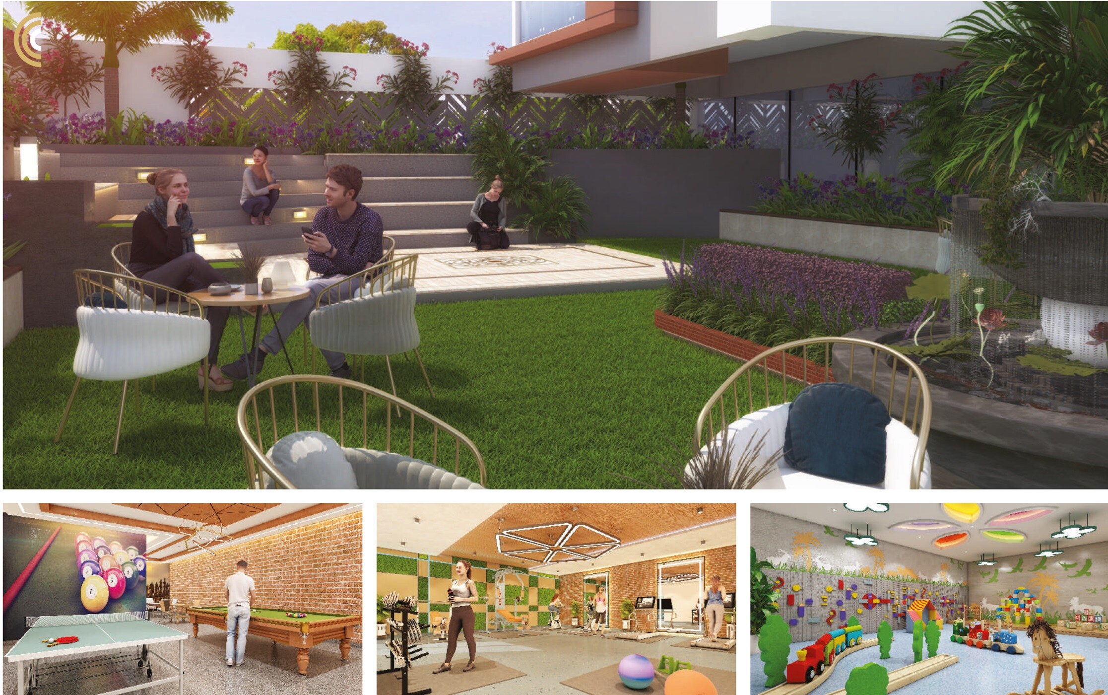 Shree Wakad Central Park Amenities-Features