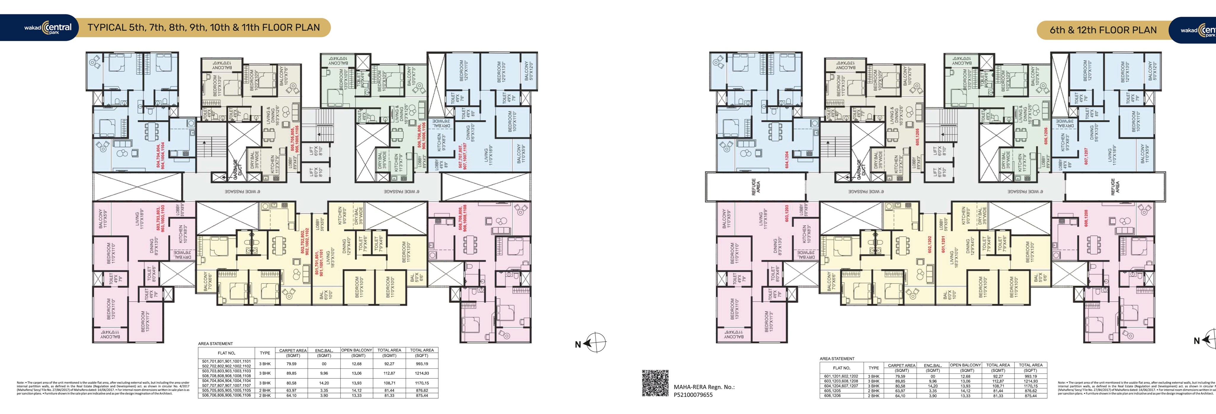 Shree Wakad Central Park Floor Plans