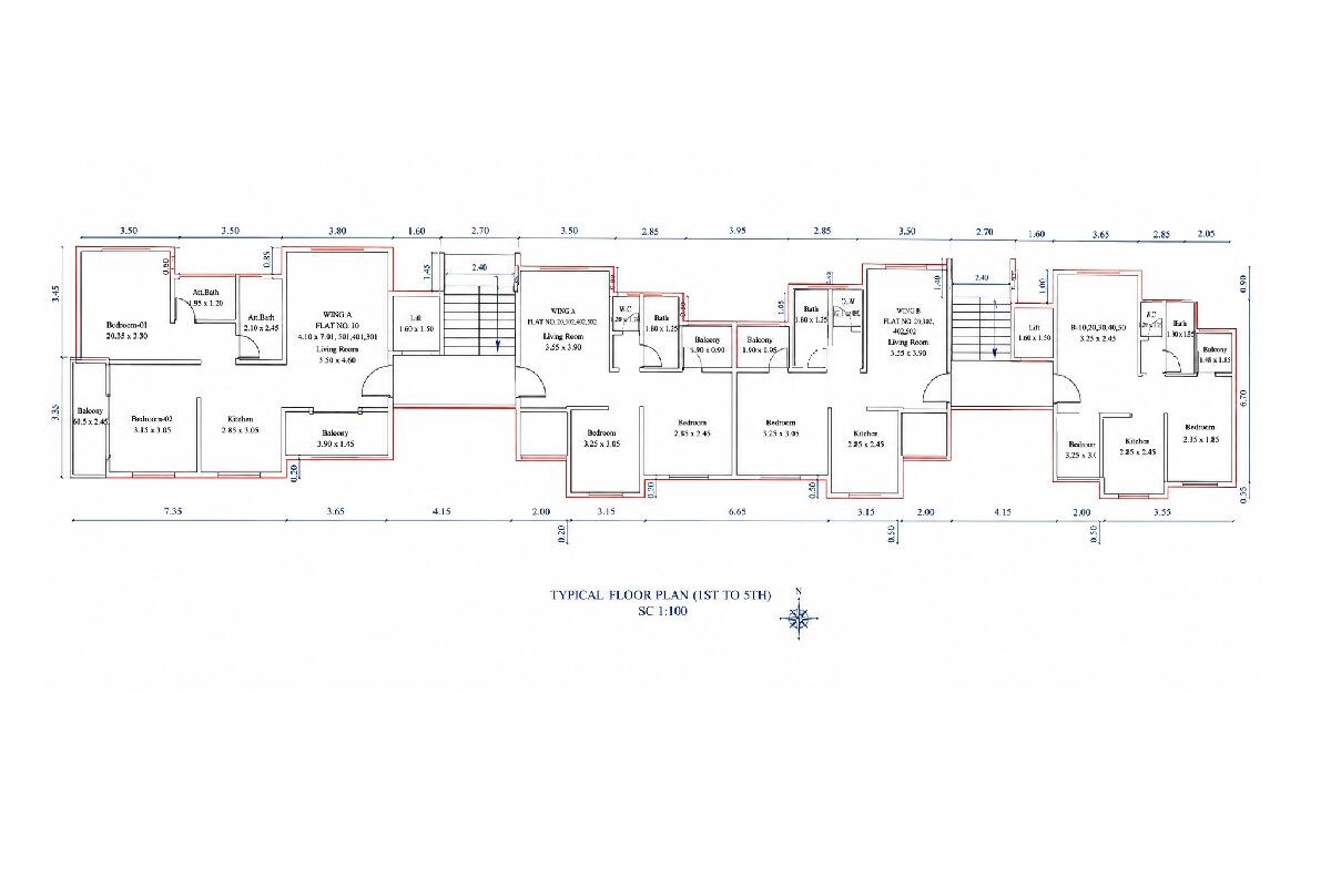 Shreeniwas Samruddhi Floor Plans