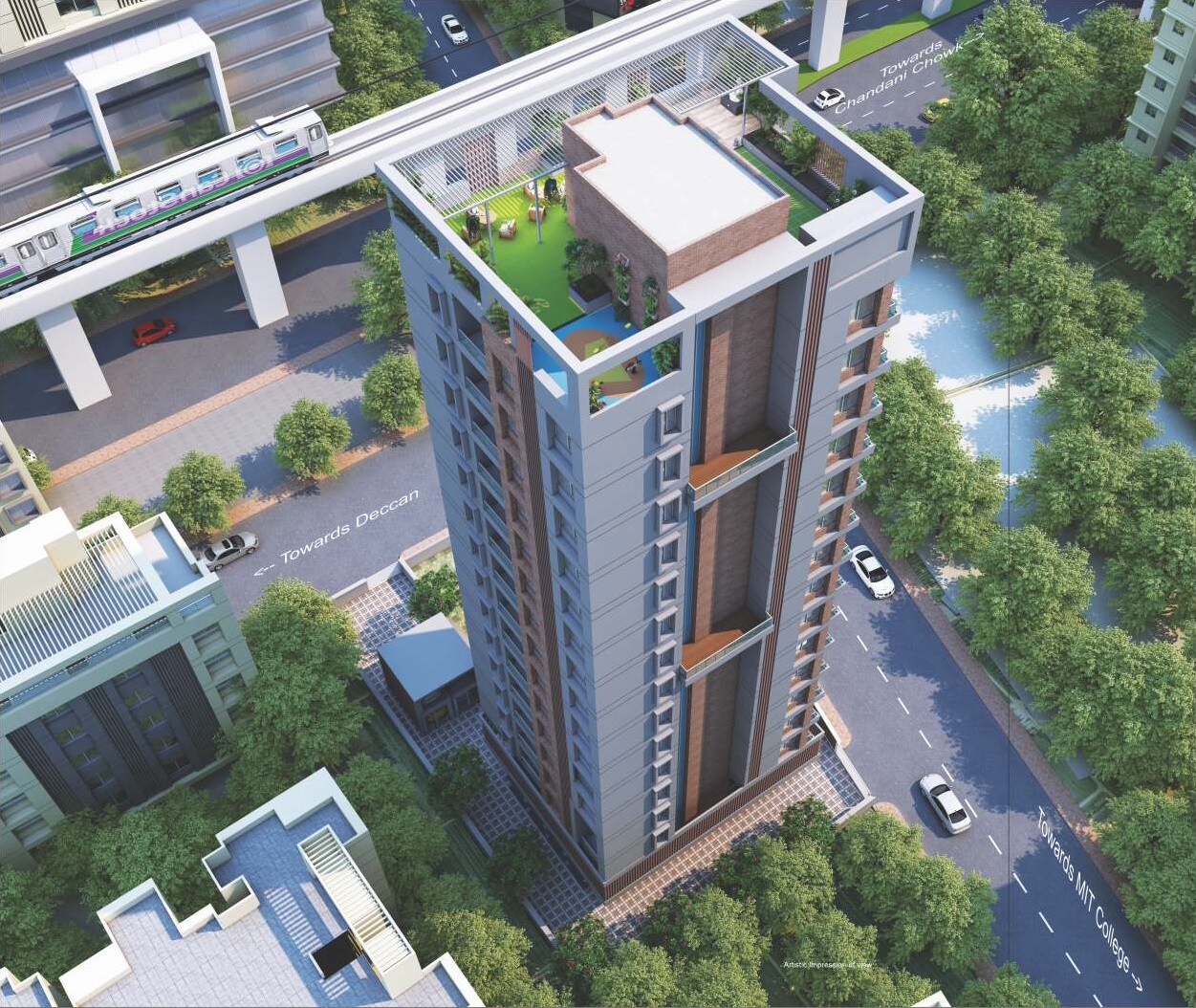 Shreepad Guruvaibhav CHS Tower View