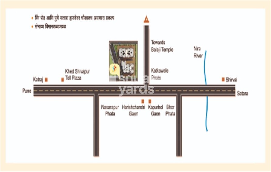Shreyas Happy Homes Location Image