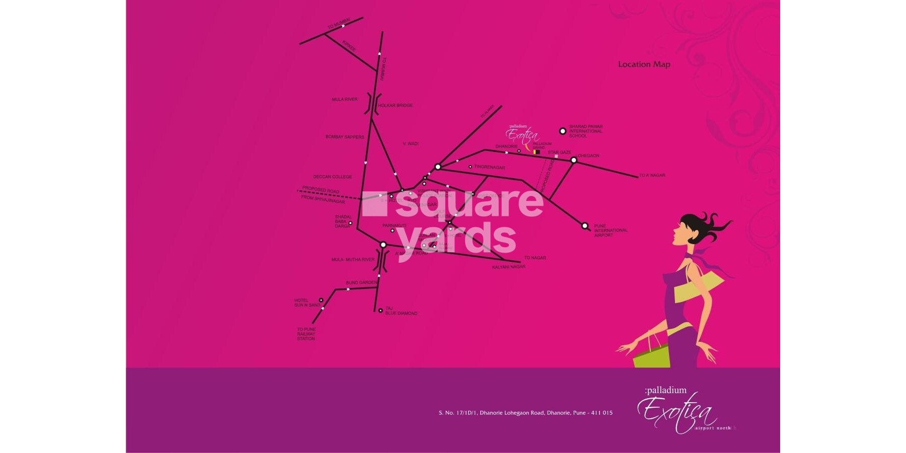 Shreyas Shelters Palladium Exotica Phase I Location Image