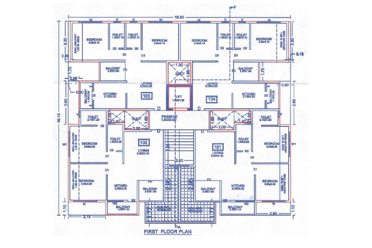 Shreyash Sai Enclave Floor Plans
