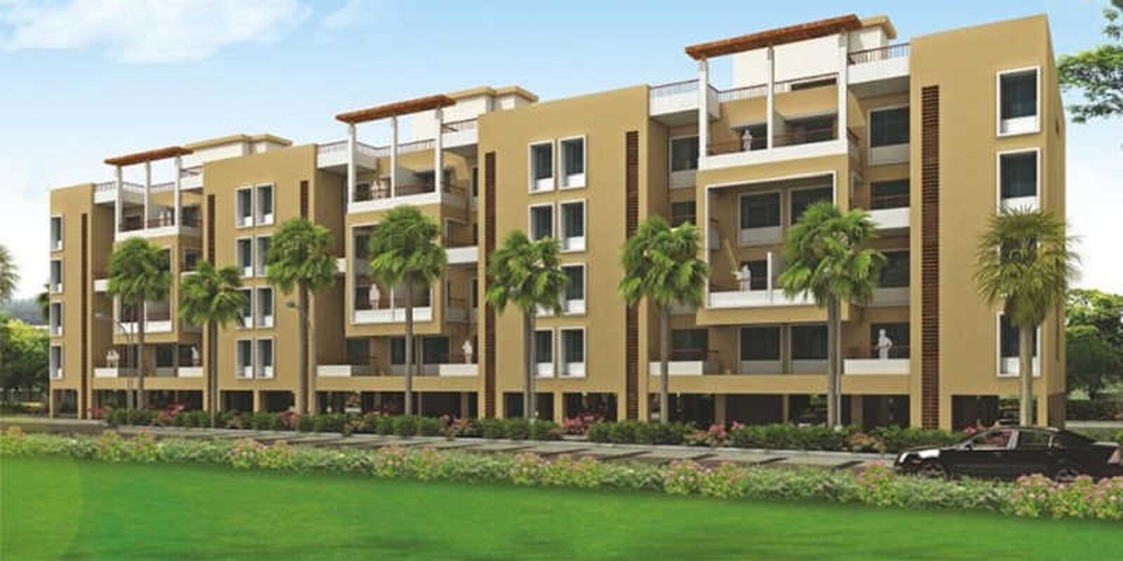 Shri Siddhivinayak Eco Gram residential project in Shikrapur
