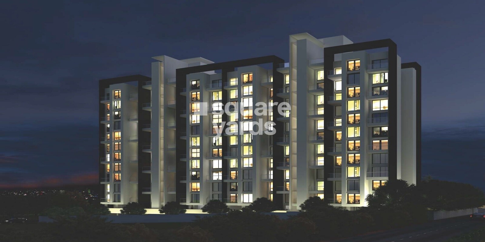 Shriram 10 Vrindavan Tower View