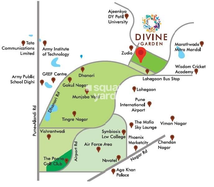 Shriram Divine Garden Location Image
