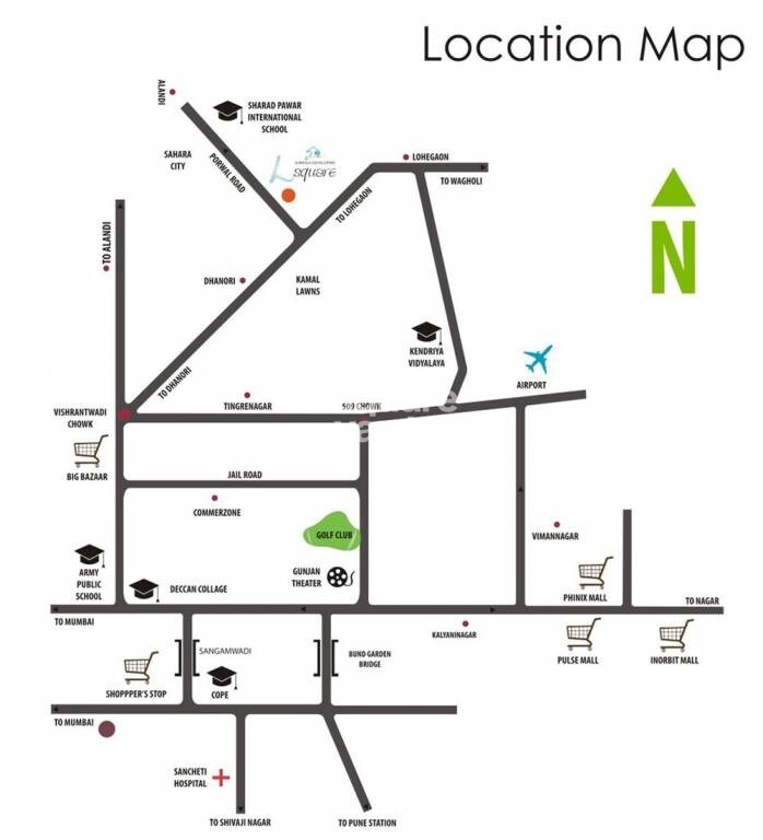 Shriram L-Square Location Image