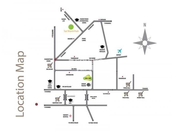 Shriram Sai Shanti Park Location Image