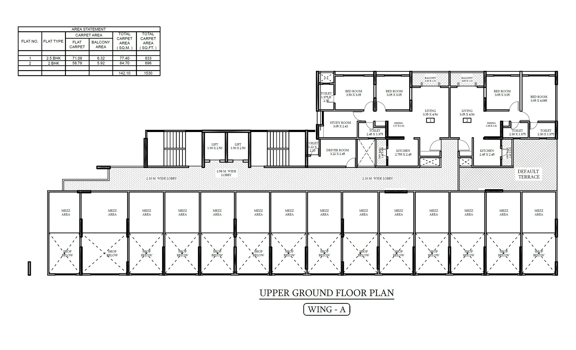 Shriram Sky Park Floor Plans 1