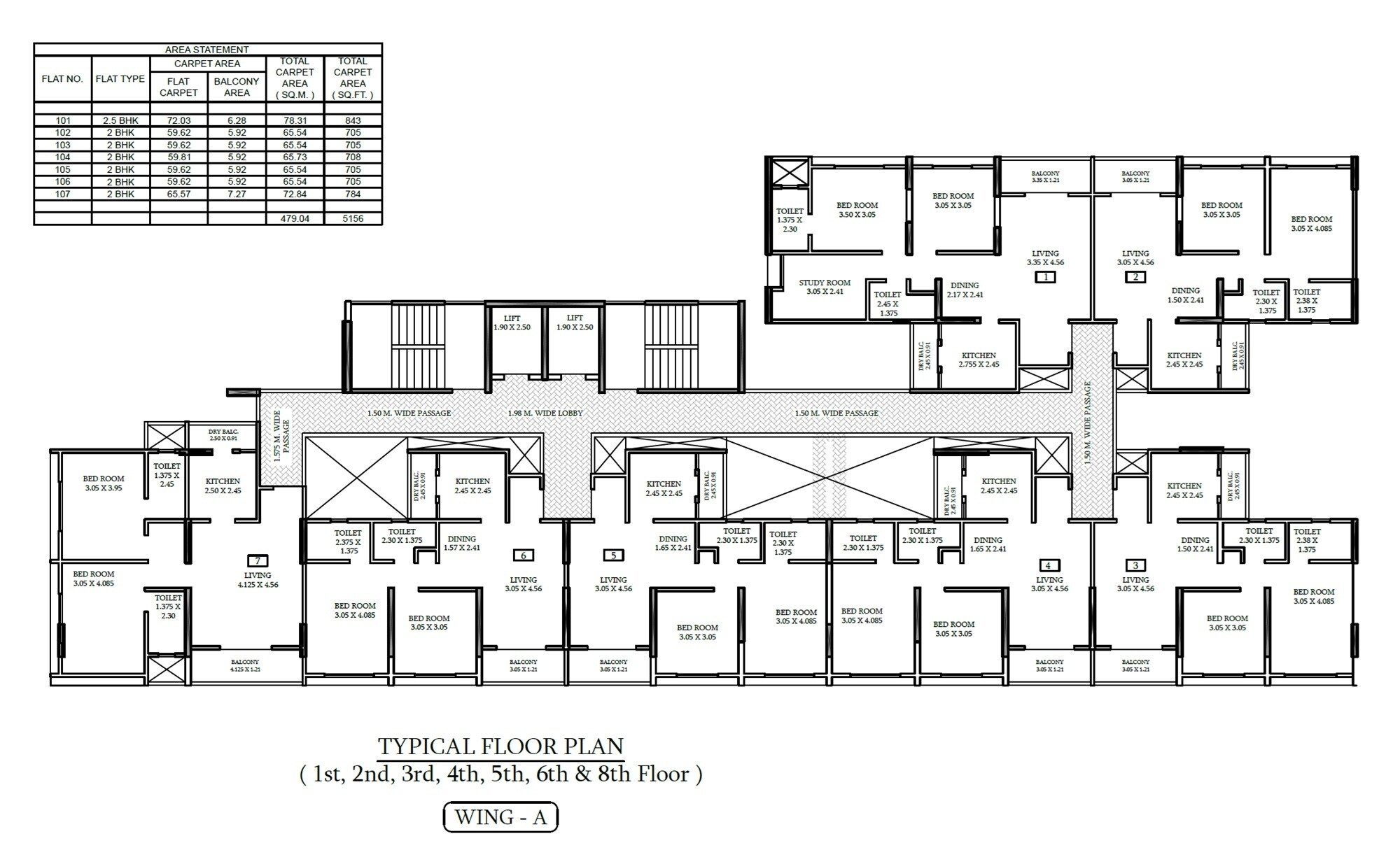 Shriram Sky Park Floor Plans 2