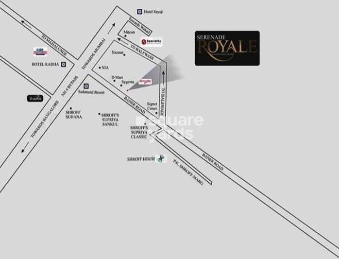 Shroff Serenade Royale Location Image