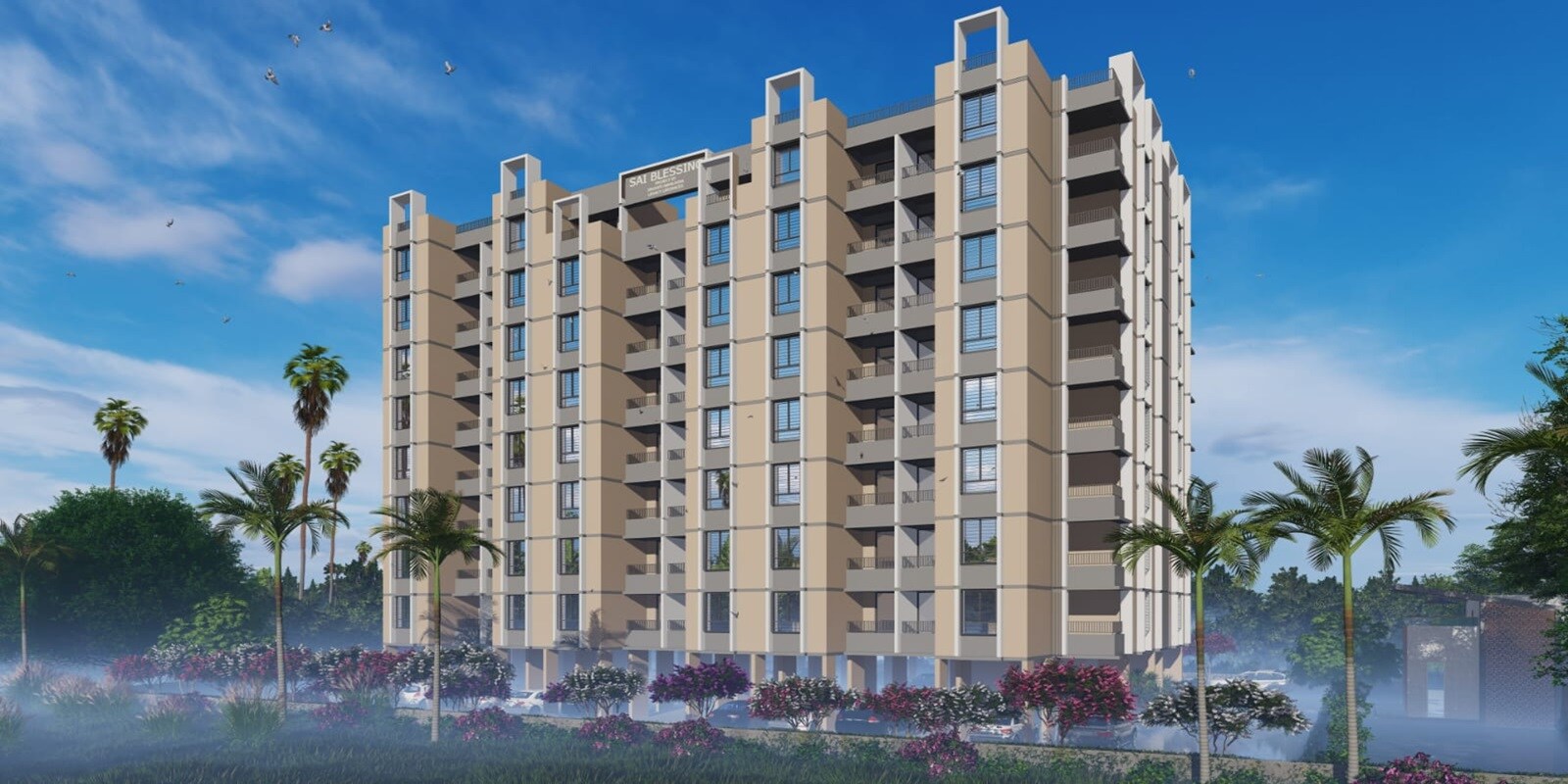 Shrushti Sai Blessings residential project in Kasarsai