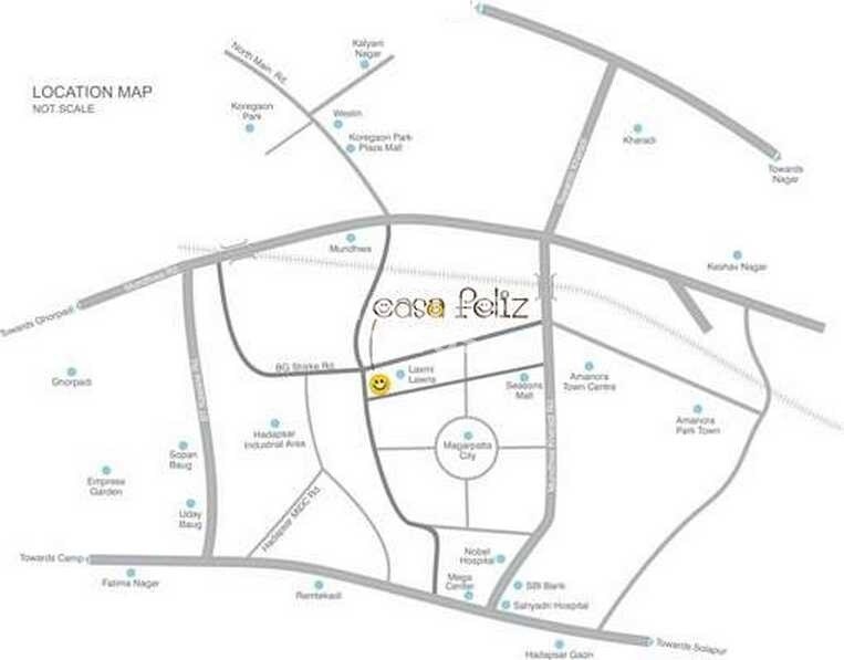 Shubh Casa Feliz Location Image