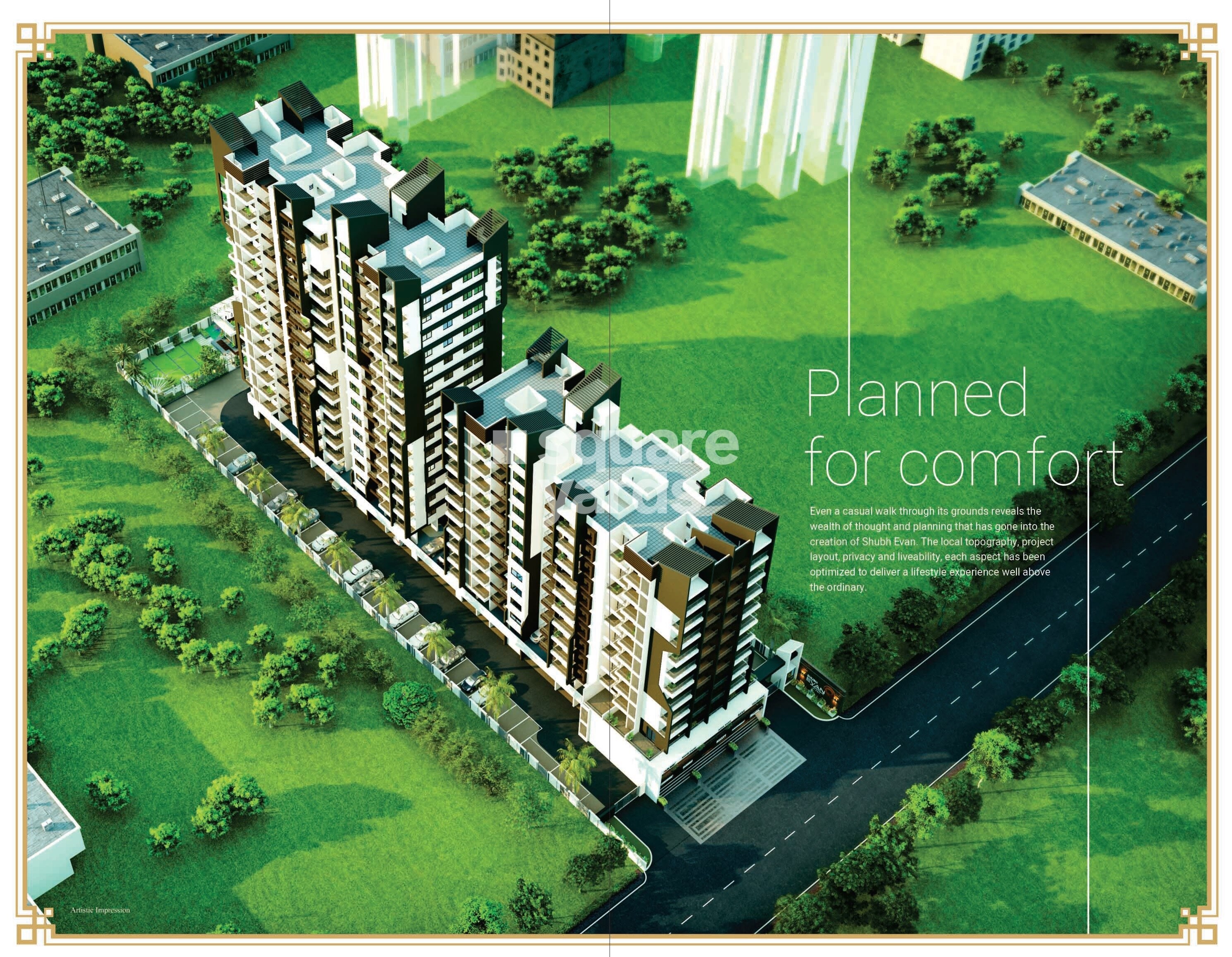 Shubh Evan Tower View