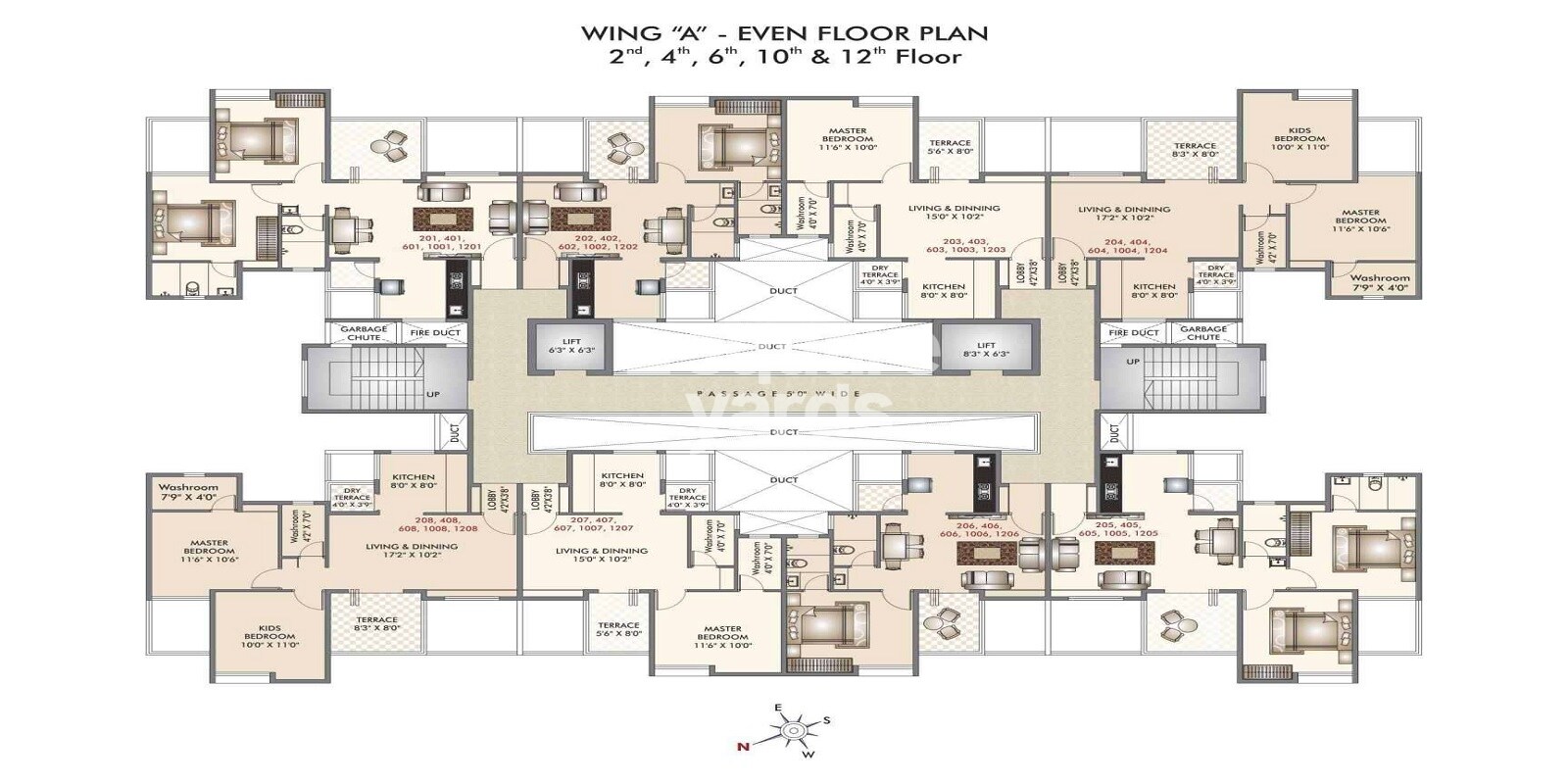 Shubh Ganesh Spring Valley Floor Plans 1