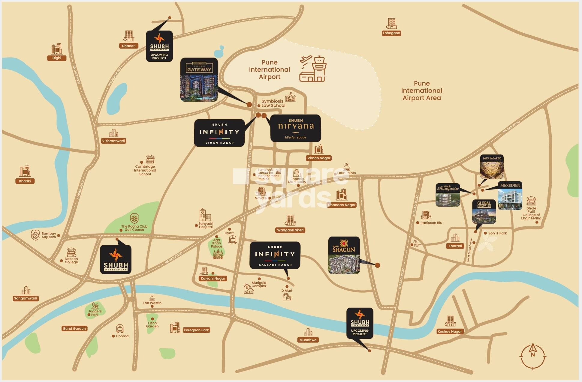 Shubh Nirvana Location Image