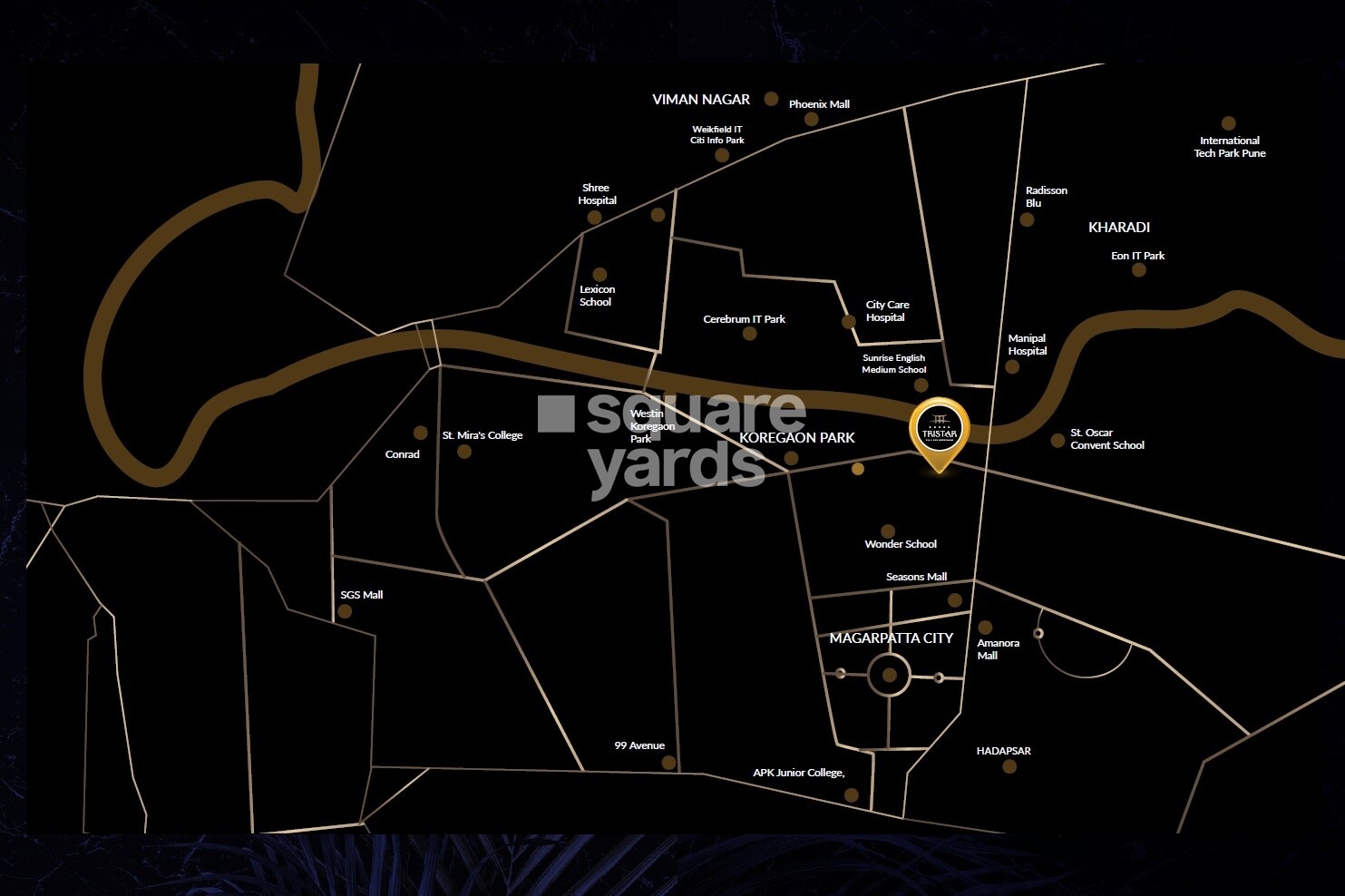 Shubh Tristar Location Image