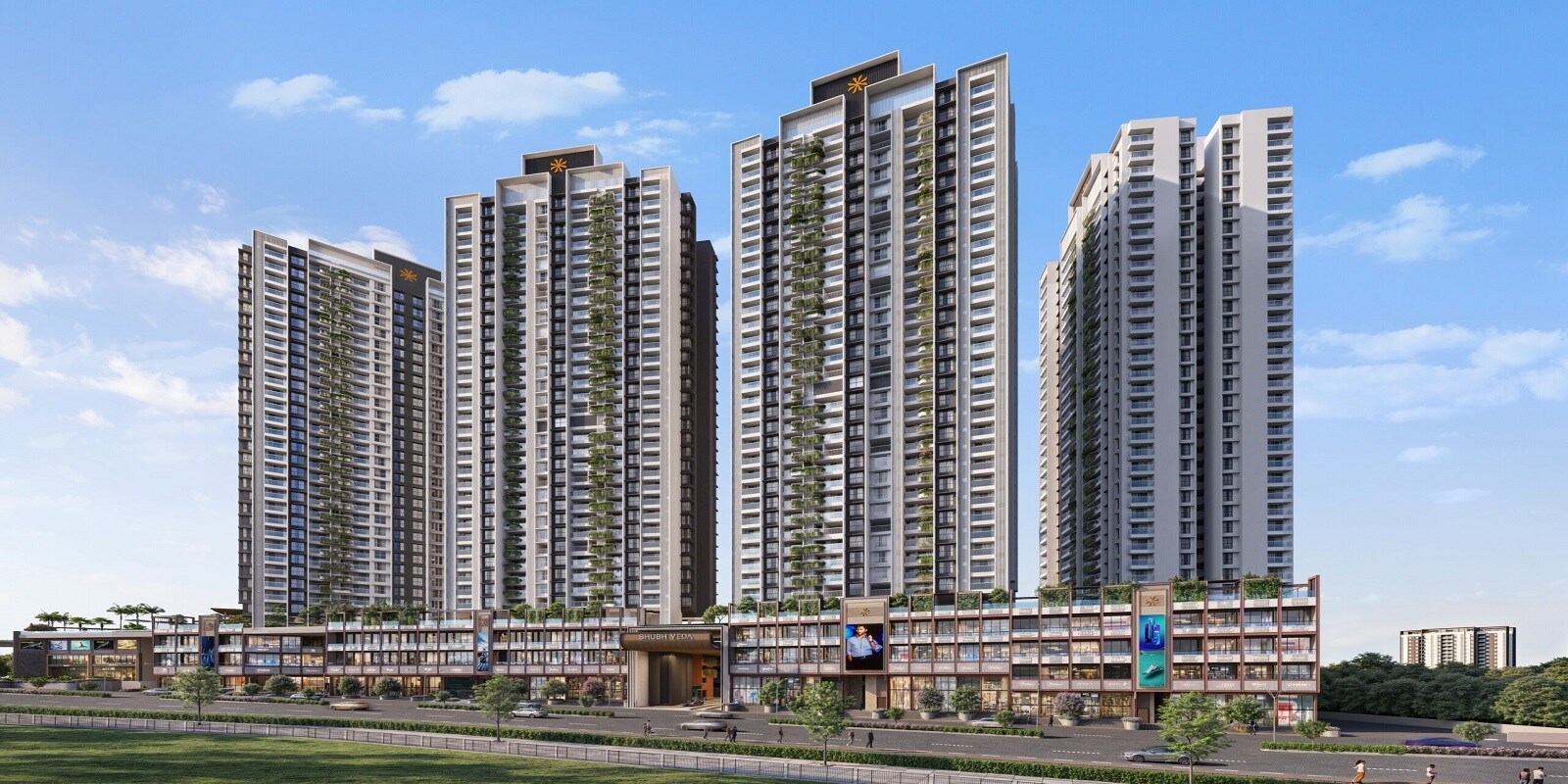 Shubh Veda residential project in Akurdi