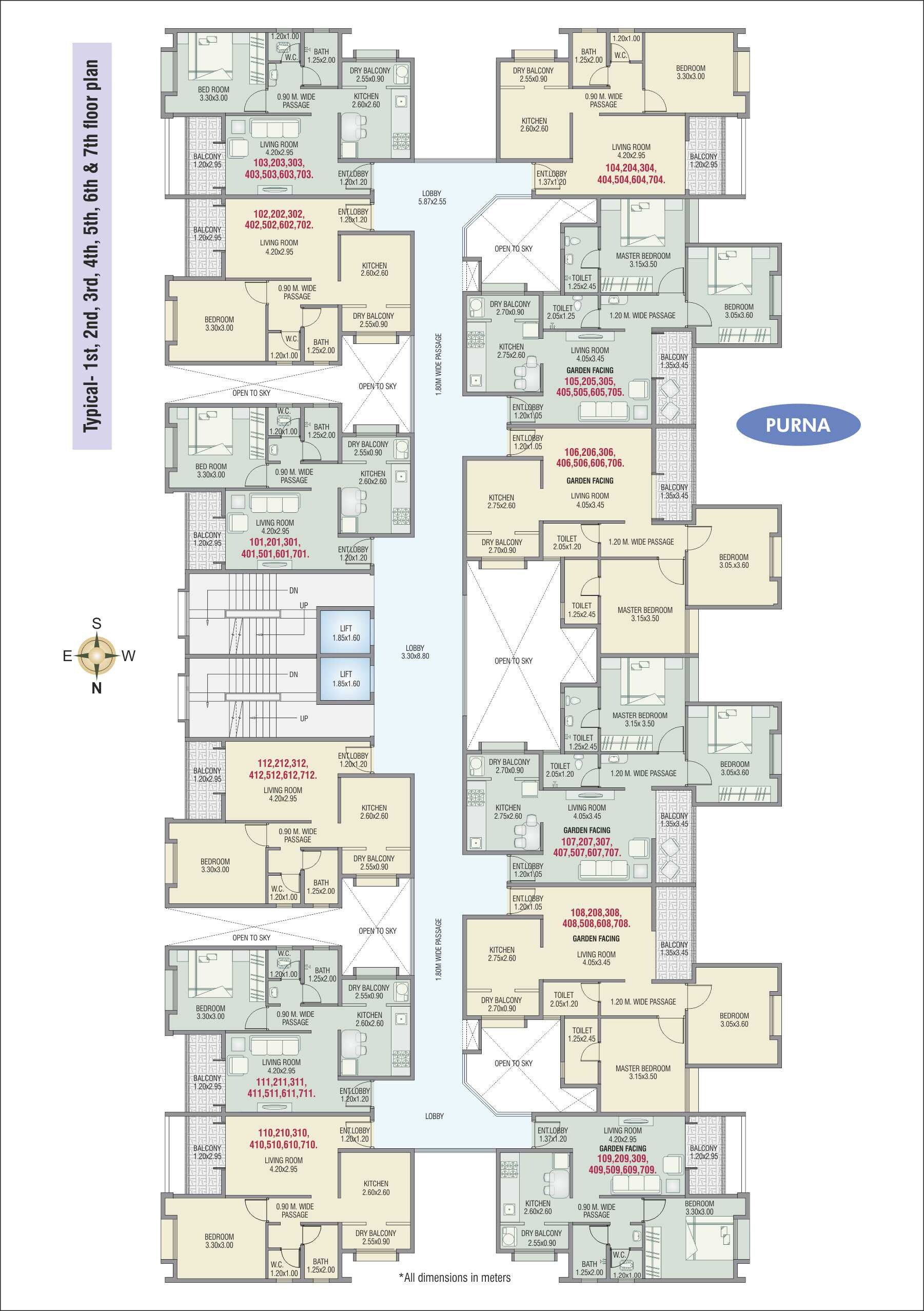 Shubham Tarangan Floor Plans