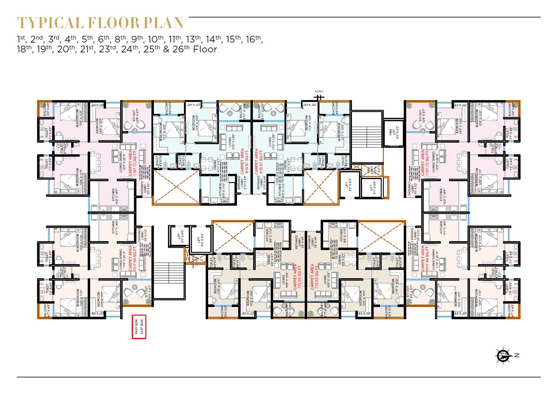 Shubharambh Clara Floor Plans 1